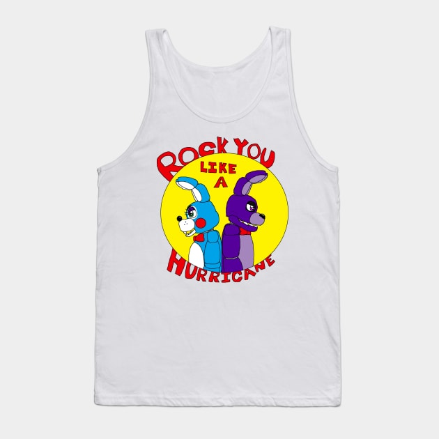 Rock You like A Hurricane Bonnie Tank Top by HuskyWerewolf